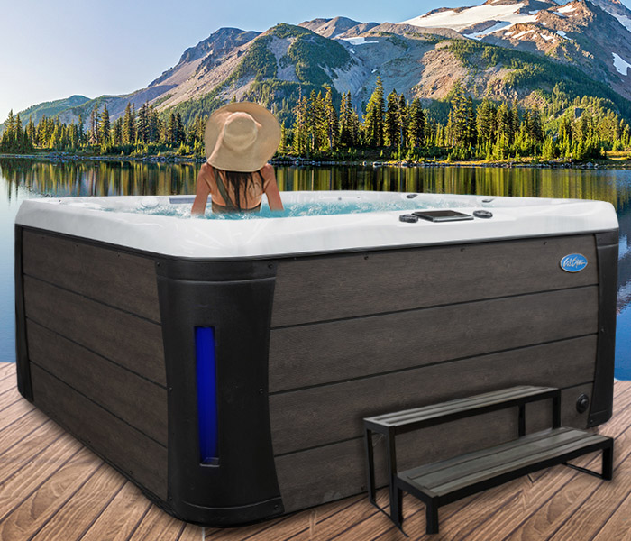 Calspas hot tub being used in a family setting - hot tubs spas for sale New Albany